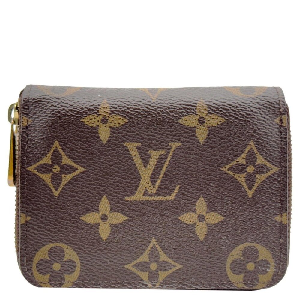 Louis Vuitton Monogram Canvas Zippy Coin Purse Brown - Picture 1 of 11